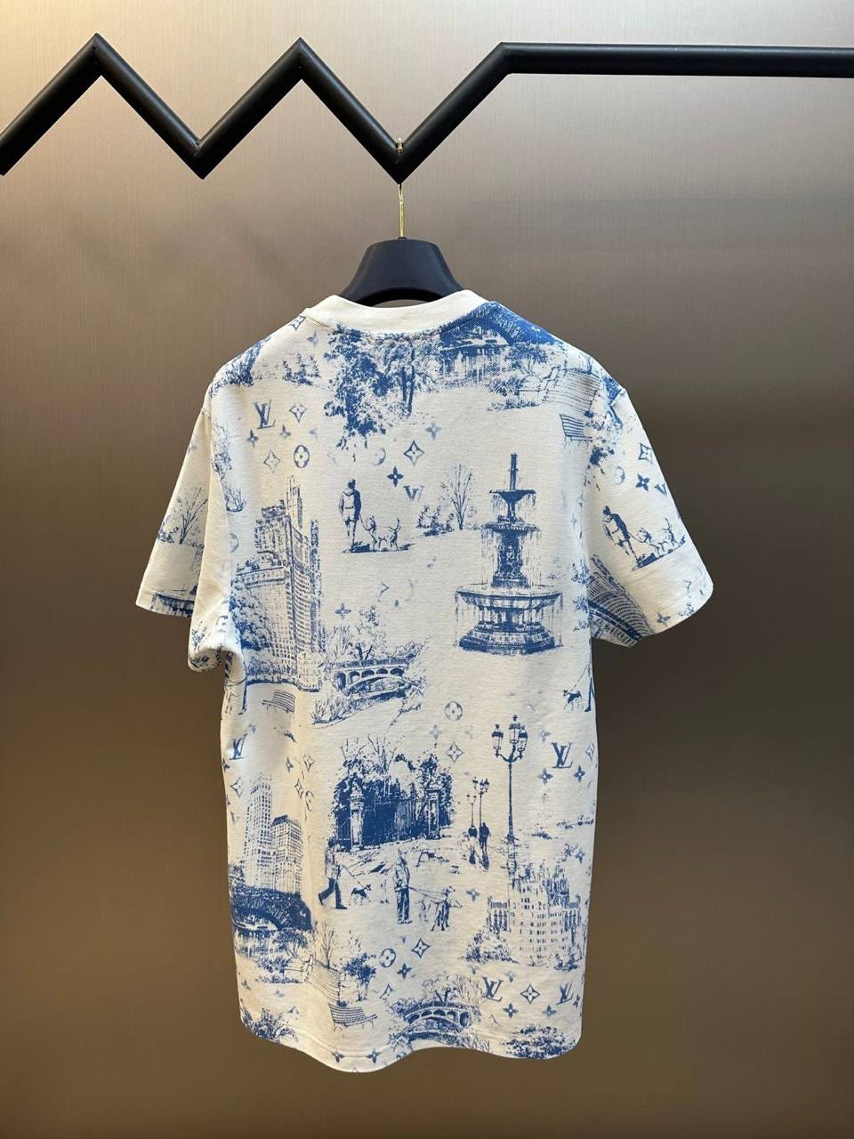 Louis Vuitton Printed Cotton Pique T-Shirt