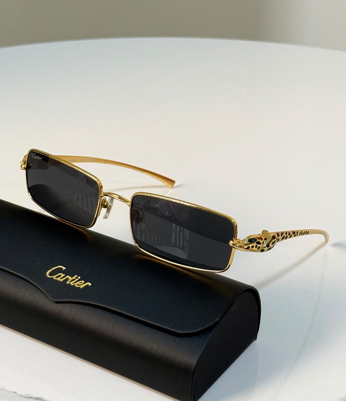 Cartier Massai Rectangle Sunglasses