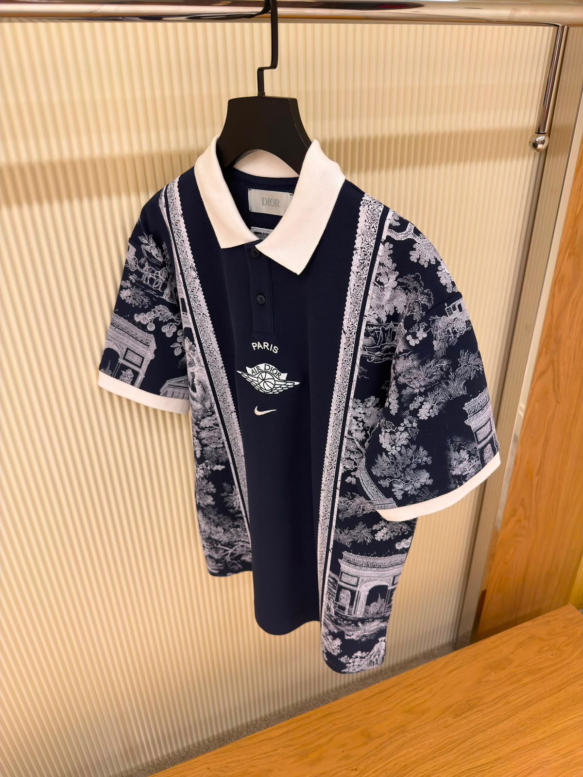 PSG x Nike x Dior "Parisian Heritage" Special Edition Polo Shirt