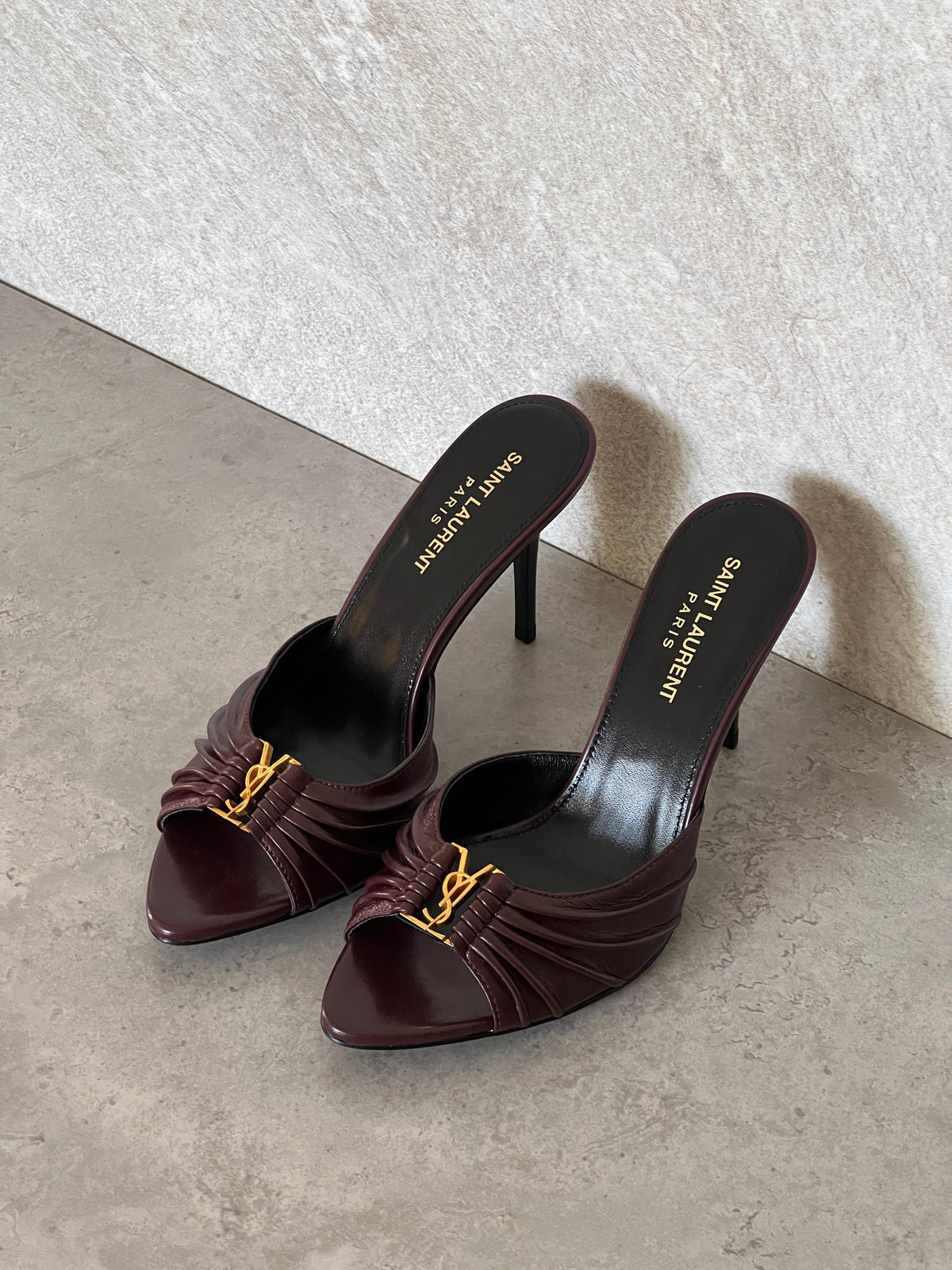 Saint Laurent Babylone Mules
