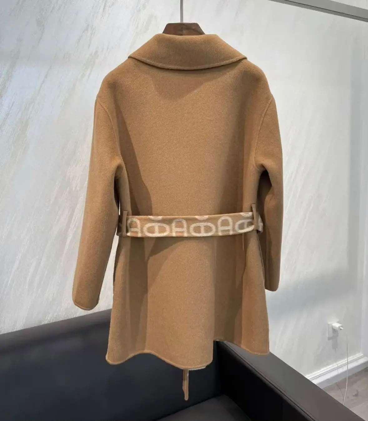 Hermes Reversible Belted Cashmere Wrap Coat