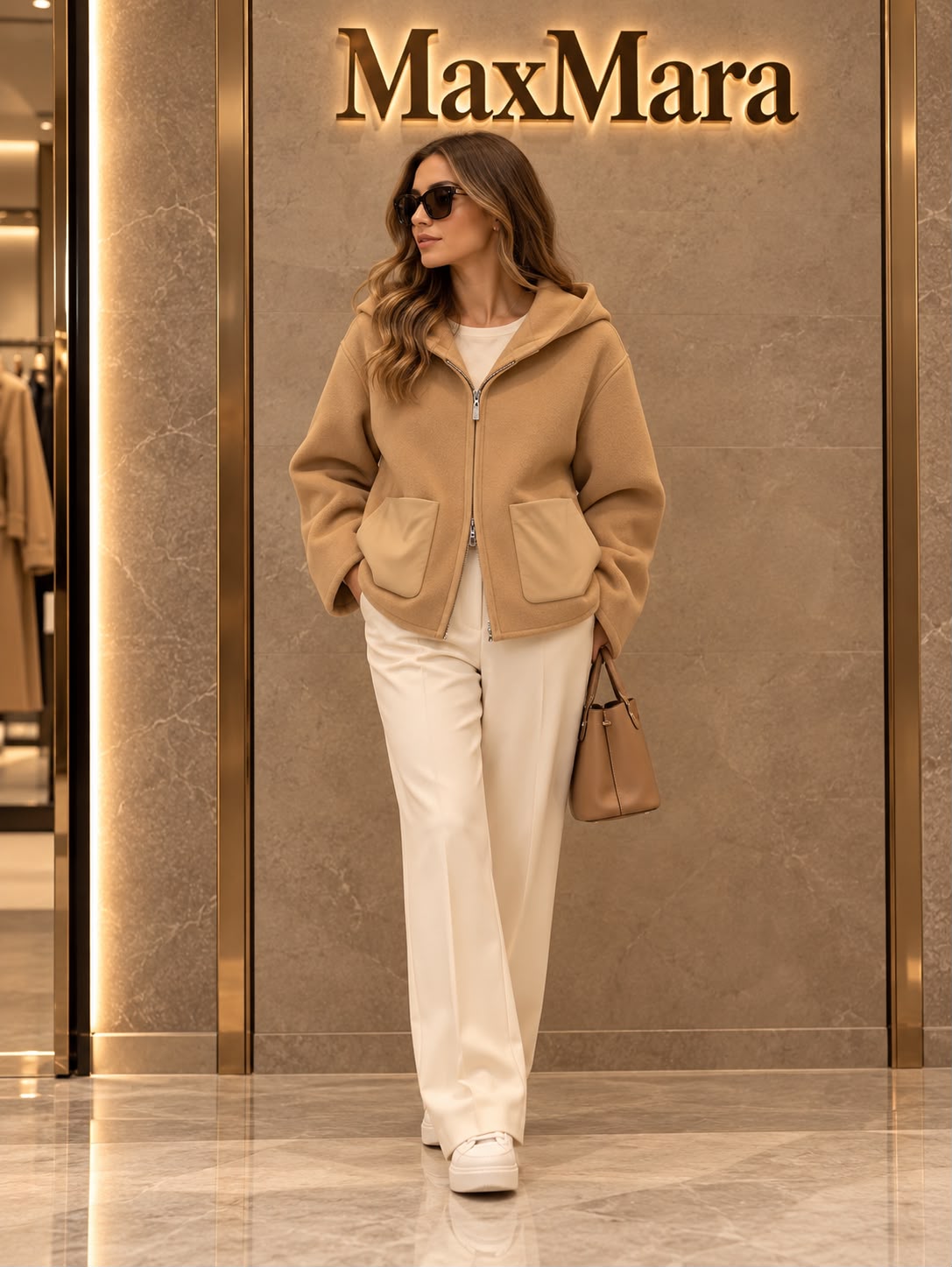 MaxMara Studio Comica Hooded Jacket