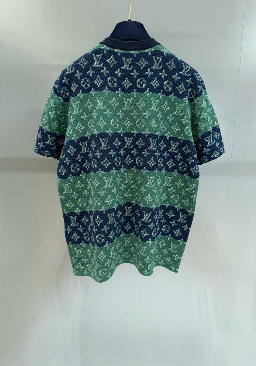 Louis Vuitton Monogram Short-Sleeved Crewneck