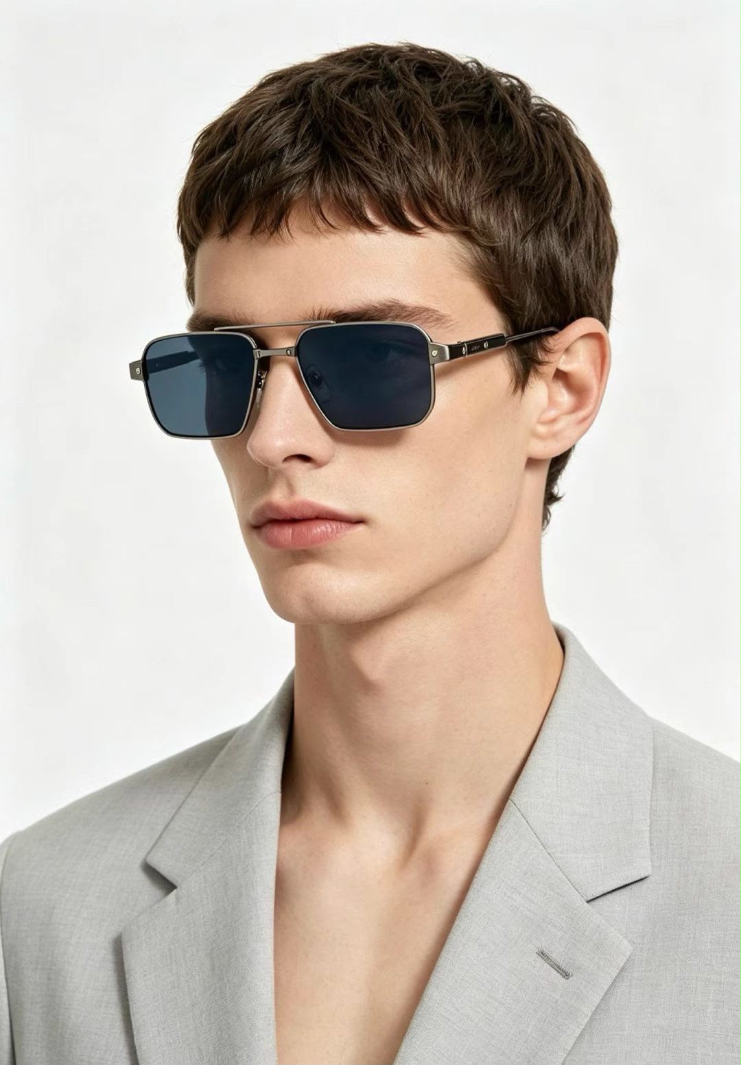 Santos de Cartier Square Sunglasses