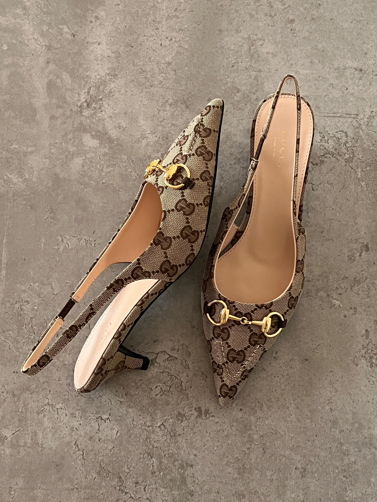 Gucci Women's Slingback Pump with Horsebit