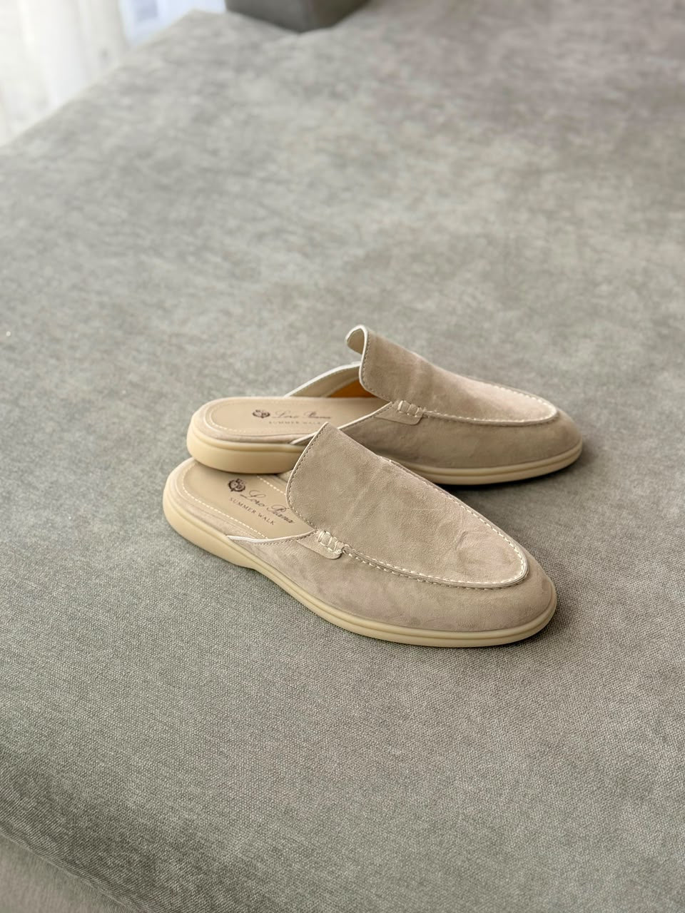 Loro Piana Babouche Walk Loafers