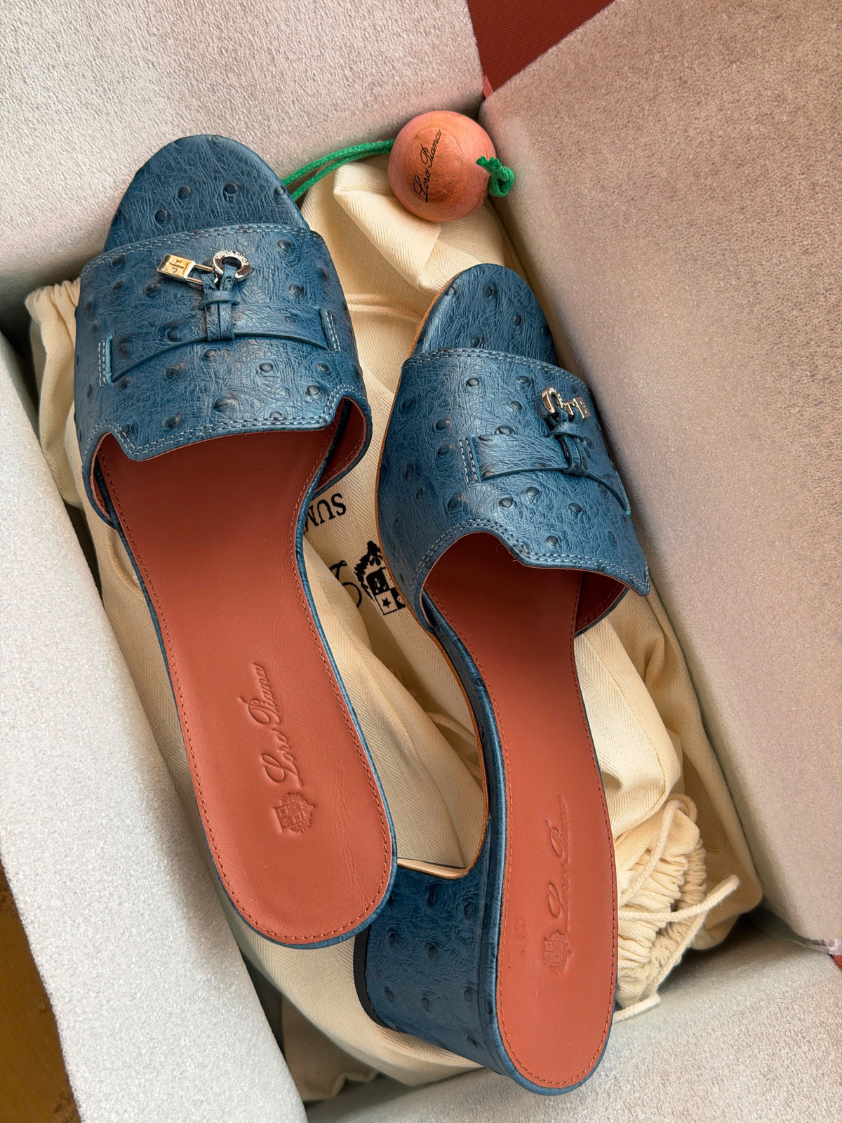 Loro Piana Summer Charms Heels